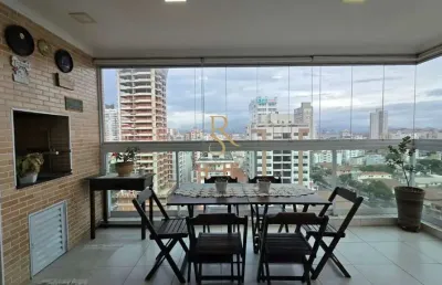 Apartamento com 3 quartos à venda na rua doutor egydio martins, --, ponta da praia, santos por r$ 1.600.000