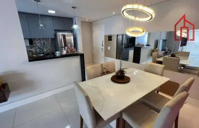 Apartamento com 2 dormitórios à venda, 83 m² por r$ 795.000,00 - jardim flor da montanha - guarulhos/sp