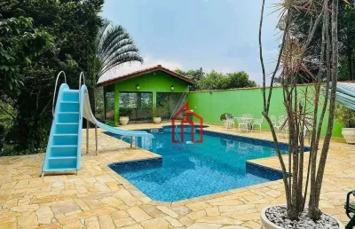 Chácara com 7 dormitórios à venda, 3000 m² por r$ 3.000.000,00 - rosário - joanópolis/sp