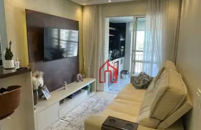 Apartamento com 2 dormitórios à venda, 68 m² por r$ 689.000,00 - jardim flor da montanha - guarulhos/sp