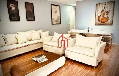 Apartamento com 3 dormitórios à venda, 106 m² por r$ 978.000 - jardim flor da montanha - guarulhos/sp