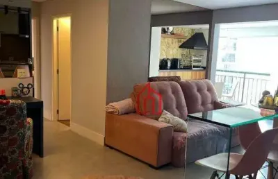 Apartamento com 2 dormitórios, 68 m² - venda por r$ 749.000,00 ou aluguel por r$ 5.630,00/mês - jardim flor da montanha - guarulhos/sp