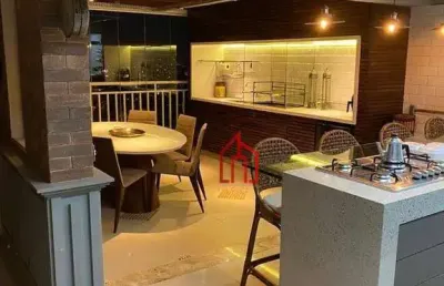 Cobertura com 2 dormitórios à venda, 103 m² por r$ 1.199.999 - vila augusta - guarulhos/sp