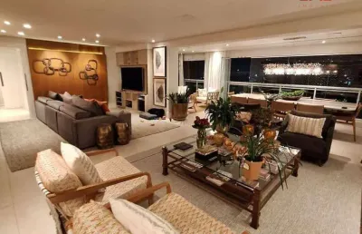 Apartamento com 3 dormitórios para alugar, 197 m² por r$ 16.750,00/mês - bosque maia - guarulhos/sp