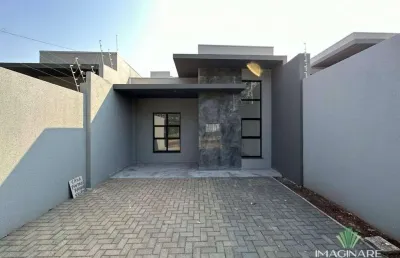 Casa com 2 dormitórios à venda, 59 m² por r$ 305.000 - interlagos - cascavel/pr