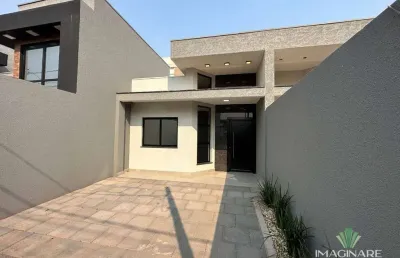 Casa com 1 suíte + 1 quarto  à venda, 95 m² por r$ 430.000 - angra dos reis - cascavel/pr