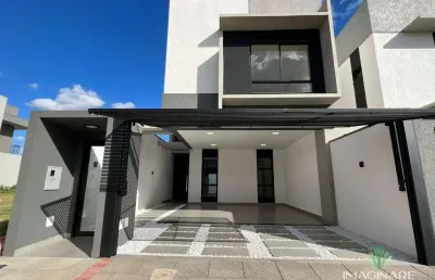 Sobrado com 3 suítes à venda, 177 m² por r$ 990.000 - tropical iii - cascavel/pr