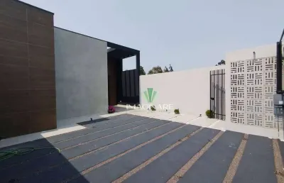 Casa com 3 dormitórios sendo 01 suíte à venda, 90 m² por r$ 530.000 - loteamento paim - cascavel/pr