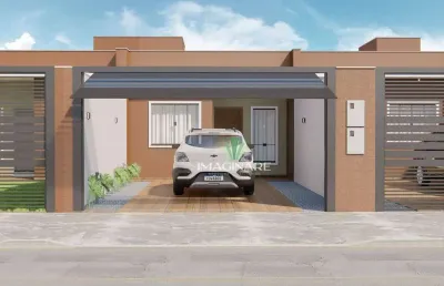 Casa com 2 dormitórios à venda, 66 m² por r$ 305.000 - floresta - cascavel/pr