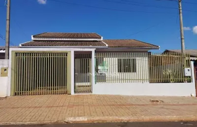 Casa com 3 dormitórios sendo 01 suíte  à venda, 121 m² por r$ 470.000 - josé vinícius rubio - santa tereza do oeste/pr