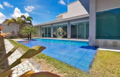 Duplex em condomínio no eusébio com 4 dormitórios à venda, 149 m² por r$ 569.180 - eusébio/ce