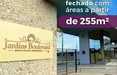 Lote no condomínio fechado  jardins  boulevard caucaia - 296 m² - fase 1