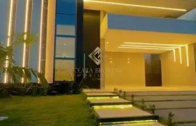 Terras alphaville ceará 4 - excelente casa plana - r$ 1.100.000,00
