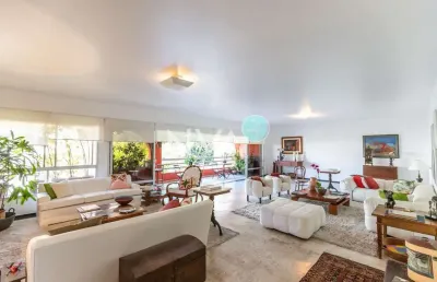 Lagoa | apartamento 4 quartos super amplo e arejado