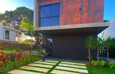 Condomínio fechado de casas prontas na praia do jacaré