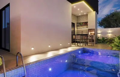 Casa térrea com piscina no sunville – alto padrão e conforto!