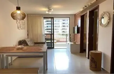 Apartamento mobiliado a 200m da praia – jardim oceania | porteira fechada | 48m²