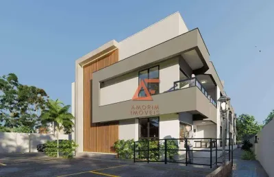 Apartamento com 1 dormitório à venda por r$ 179.900 - balneário são pedro - são pedro da aldeia/rj