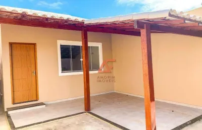 Casa com 3 dormitórios à venda, 77 m² por r$ 350.000,00 - balneário são pedro ii - são pedro da aldeia/rj