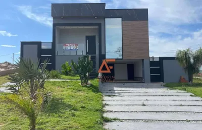 Casa com 3 dormitórios, 135 m² - venda por r$ 650.000,00 ou aluguel por r$ 5.000,00/mês - balneário - são pedro da aldeia/rj