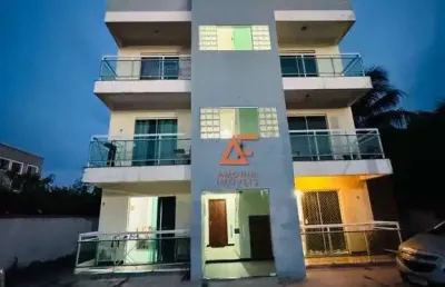 Apartamento com 2 dormitórios à venda, 80 m² por r$ 250.000 - porto da aldeia - são pedro da aldeia/rj