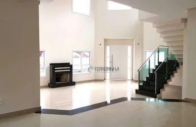 Casa com 5 dormitórios, 450 m² - venda por r$ 4.000.000,00 ou aluguel por r$ 21.089,50/mês - condomínio residencial jaguary - são josé dos campos/sp