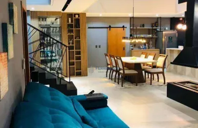 Casa com 6 dormitórios, 530 m² - venda por r$ 4.280.000 ou aluguel por r$ 20.000/mês - urbanova - são josé dos campos/sp
