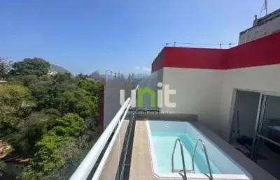 Cobertura com 3 dormitórios à venda, 180 m² por r$ 1.350.000,00 - icaraí - niterói/rj