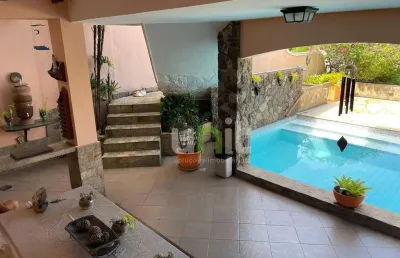 Casa com 5 dormitórios à venda por r$ 1.690.000,00 - camboinhas - niterói/rj