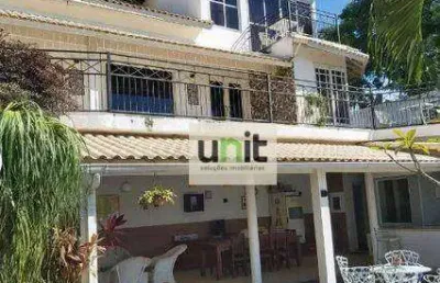 Casa com 4 dormitórios à venda, 550 m² por r$ 1.570.000,00 - pendotiba - niterói/rj