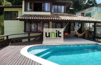 Casa com 4 dormitórios à venda por r$ 1.400.000,00 - itaipu - niterói/rj