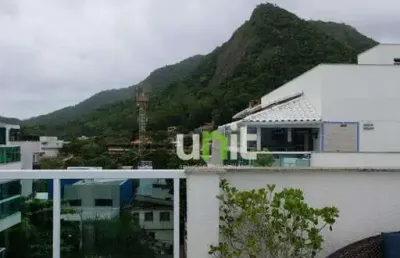 Cobertura com 3 dormitórios à venda, 220 m² por r$ 1.750.000,00 - itacoatiara - niterói/rj