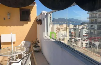 Cobertura com 4 dormitórios à venda, 216 m² por r$ 1.450.000,00 - icaraí - niterói/rj