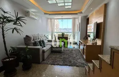 Cobertura com 3 dormitórios à venda, 240 m² por r$ 2.600.000,00 - icaraí - niterói/rj