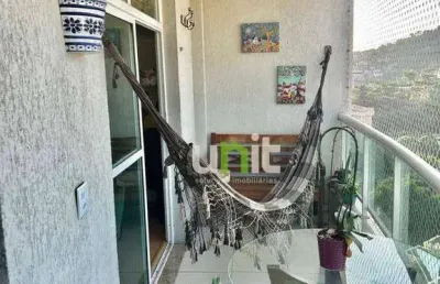 Apartamento com 2 dormitórios à venda, 70 m² por r$ 650.000,00 - santa rosa - niterói/rj