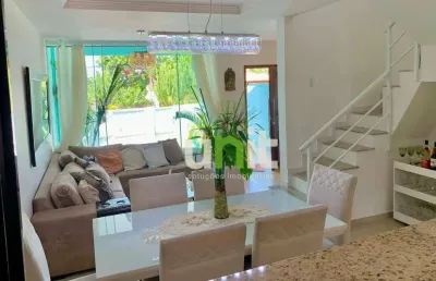 Casa com 4 dormitórios à venda, 140 m² por r$ 750.000,00 - piratininga - niterói/rj
