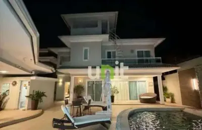 Casa com 5 dormitórios à venda, 418 m² por r$ 3.570.000,00 - camboinhas - niterói/rj