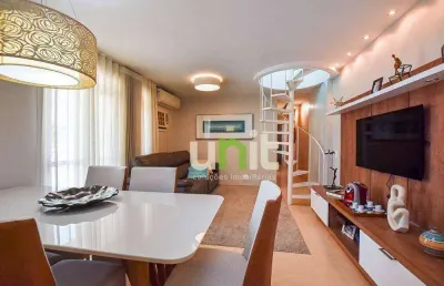 Cobertura triplex com 3 dormitórios à venda, 200 m² por r$ 1.080.000 - icaraí - niterói/rj