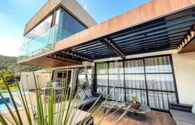 Casa com 4 dormitórios à venda, 620 m² por r$ 14.900.000 - itacoatiara - niterói/rj
