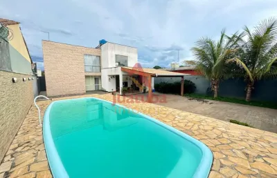 Casa com piscina | no bairro satélite | juatuba imóveis |
