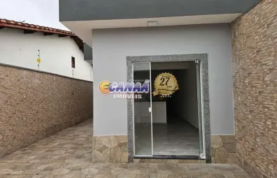 Casa com 2 dorms, balneário flórida mirim, mongaguá - r$ 380 mil, cod: 12499