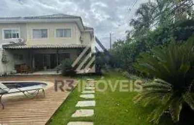 Casa em condomínio fechado com 4 quartos à venda na rua rômulo de almeida, recreio dos bandeirantes, rio de janeiro, 250 m2 por r$ 2.200.000