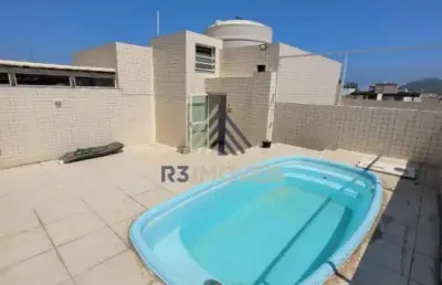 Cobertura com 3 quartos à venda na rua são francisco de assis, recreio dos bandeirantes, rio de janeiro, 327 m2 por r$ 1.650.000