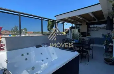 Cobertura com 3 quartos à venda na rua escritor elie wiesel, recreio dos bandeirantes, rio de janeiro, 168 m2 por r$ 1.350.000