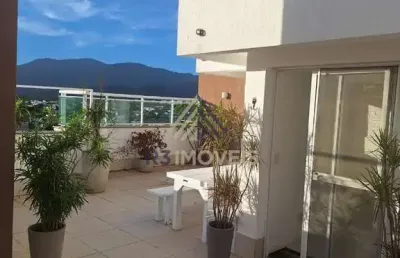 Cobertura com 3 quartos à venda na avenida das américas, recreio dos bandeirantes, rio de janeiro, 135 m2 por r$ 900.000