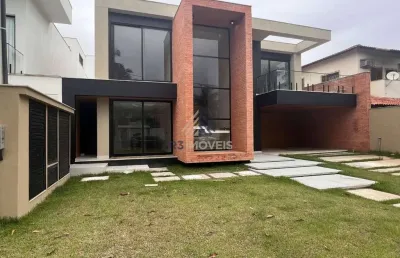 Casa em condomínio fechado com 5 quartos à venda na rua hugo régis reis, barra da tijuca, rio de janeiro, 360 m2 por r$ 4.990.000