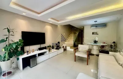 Casa em condomínio fechado com 3 quartos à venda na rua josé américo de almeida, recreio dos bandeirantes, rio de janeiro, 200 m2 por r$ 1.200.000