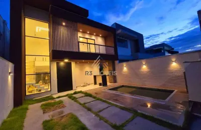 Casa em condomínio fechado com 4 quartos à venda na rua carlos manga, vargem pequena, rio de janeiro, 250 m2 por r$ 1.390.000