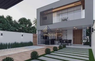 Casa em condomínio fechado com 4 quartos à venda na avenida aldemir martins, recreio dos bandeirantes, rio de janeiro, 286 m2 por r$ 2.590.000