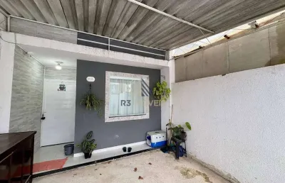 Casa em condomínio fechado com 2 quartos à venda na estrada do tingui, campo grande, rio de janeiro, 58 m2 por r$ 240.000